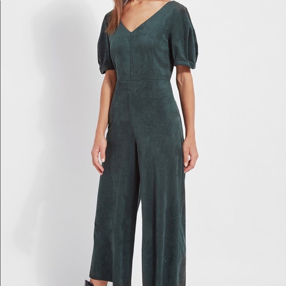 Suede Jumpsuit worn once!